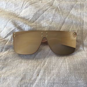 #QUAYxKYLIE Hidden Hills sunglasses in Pink